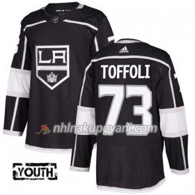 Los Angeles Kings Dresy Tyler Toffoli 73 Adidas 2017-2018 Černá Authentic - Pánské